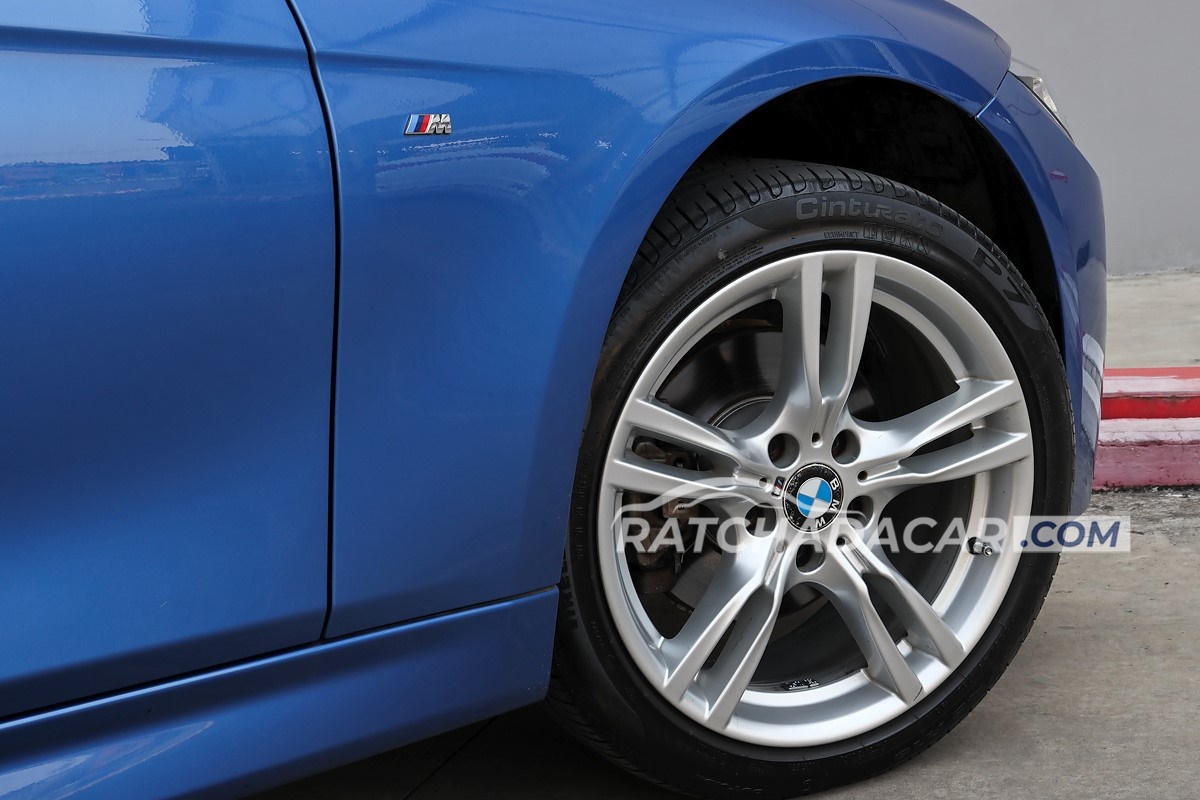 BMW 320d TOPสุด รุ่นM sport แท้จากห้าง BMW thailand สี Estoril Blue ประวัติดี เข้าศูนย์ตลอด